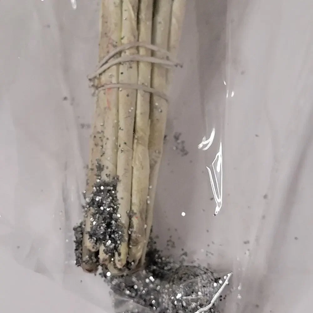 Silver Glitter Berry Stems - Holiday Home Decor Bundle